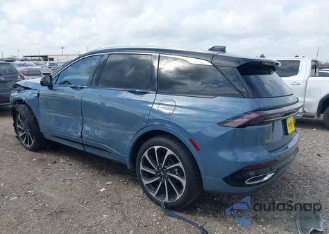 2025 Lincoln Nautilus Black Label from USA, damaged, VIN 5LMPJ9J4XSJ897299